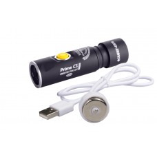 Фонарь Armytek Prime С1 Pro Magnet USB теплый свет + 18350 Li-Ion аккумулятор